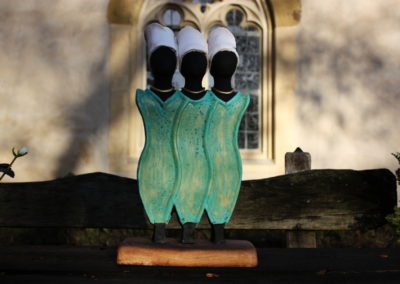 Keramiken von Gerhard Bendfeld im Kulturkloster Malgarten